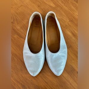 COCLICO - Leather Ballerina Flats - Iridescent- Size 37